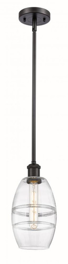 Vaz - 1 Light - 6 inch - Oil Rubbed Bronze - Mini Pendant (3442|516-1S-OB-G557-6CL)