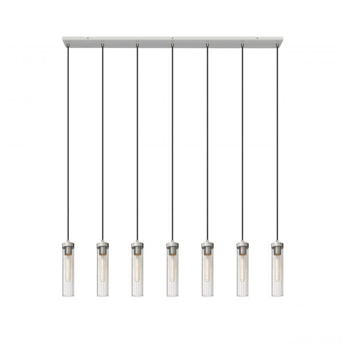 7 Light Linear Chandelier (276|740P-7L-BN)