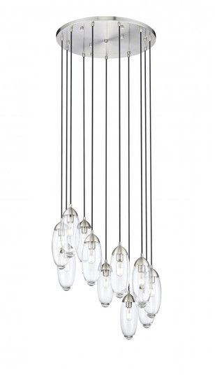 11 Light Chandelier (276|651P-11R-BN)