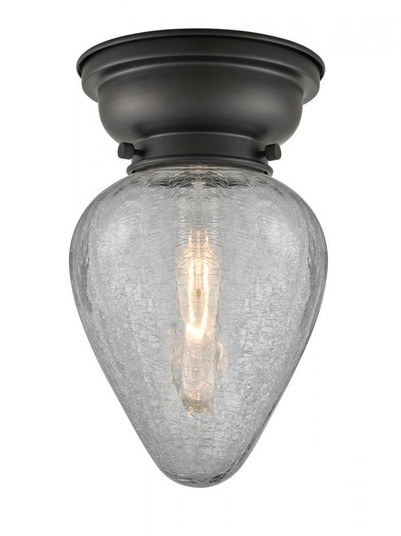 Geneseo - 1 Light - 7 inch - Matte Black - Flush Mount (3442|623-1F-BK-G165)