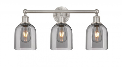 Bella - 3 Light - 24 inch - Brushed Satin Nickel - Bath Vanity Light (3442|616-3W-SN-G558-6SM)