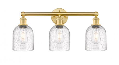 Bella - 3 Light - 24 inch - Satin Gold - Bath Vanity Light (3442|616-3W-SG-G558-6SDY)