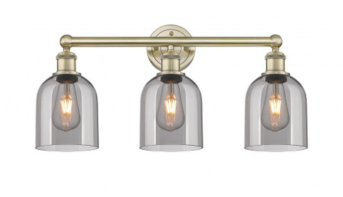 Bella - 3 Light - 24 inch - Antique Brass - Bath Vanity Light (3442|616-3W-AB-G558-6SM)
