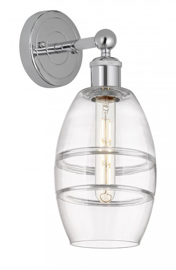 Vaz - 1 Light - 6 inch - Polished Chrome - Sconce (3442|616-1W-PC-G557-6CL)