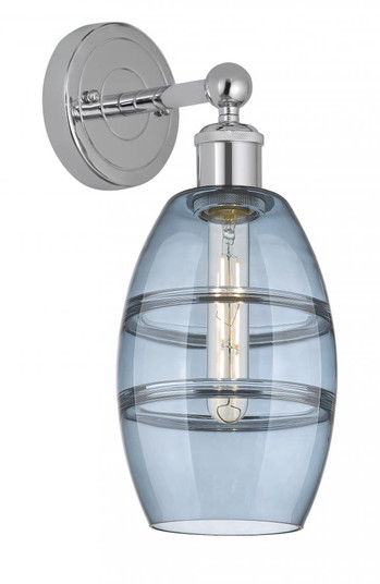 Vaz - 1 Light - 6 inch - Polished Chrome - Sconce (3442|616-1W-PC-G557-6BL)