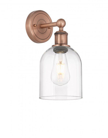 Bella - 1 Light - 6 inch - Antique Copper - Sconce (3442|616-1W-AC-G558-6CL)