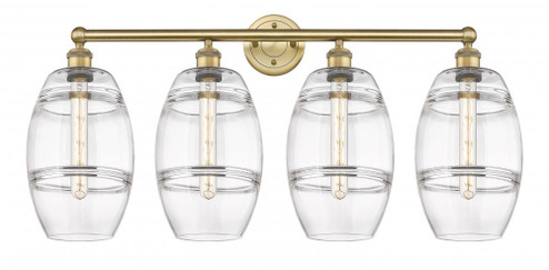 Vaz - 4 Light - 35 inch - Brushed Brass - Bath Vanity Light (3442|616-4W-BB-G557-8CL)
