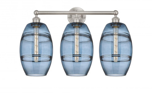 Vaz - 3 Light - 26 inch - Satin Nickel - Bath Vanity Light (3442|616-3W-SN-G557-8BL)