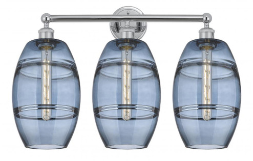 Vaz - 3 Light - 26 inch - Polished Chrome - Bath Vanity Light (3442|616-3W-PC-G557-8BL)