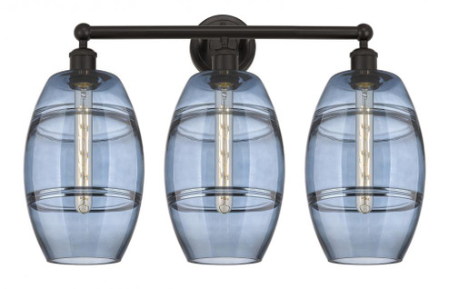 Vaz - 3 Light - 26 inch - Oil Rubbed Bronze - Bath Vanity Light (3442|616-3W-OB-G557-8BL)