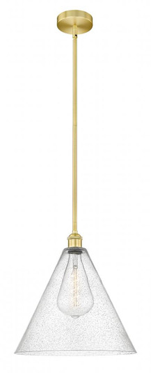 Berkshire - 1 Light - 16 inch - Satin Gold - Stem hung - Pendant (3442|616-1S-SG-GBC-164)