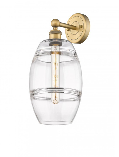 Vaz - 1 Light - 8 inch - Brushed Brass - Sconce (3442|616-1W-BB-G557-8CL)