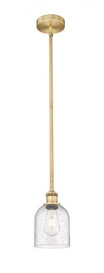 Bella - 1 Light - 6 inch - Brushed Brass - Stem hung - Mini Pendant (3442|616-1S-BB-G558-6SDY)