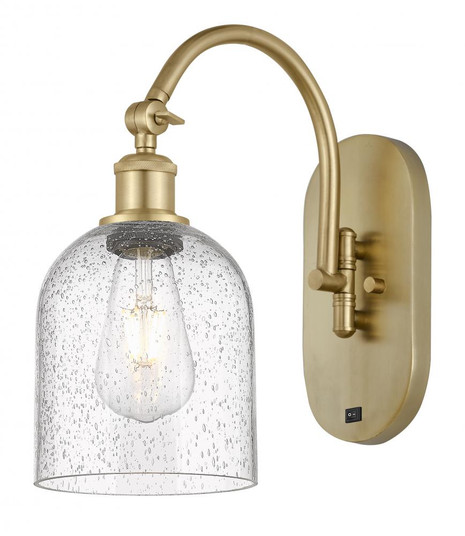 Bella - 1 Light - 6 inch - Satin Gold - Sconce (3442|518-1W-SG-G558-6SDY)