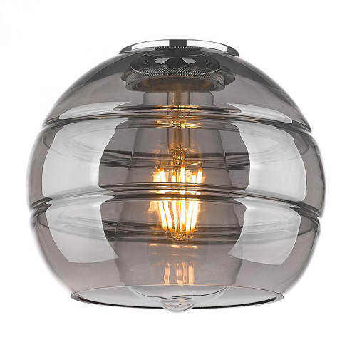 Rochester - 6'' Glass - Light Smoke Deco Swirl Shade (3442|G556-6SM)