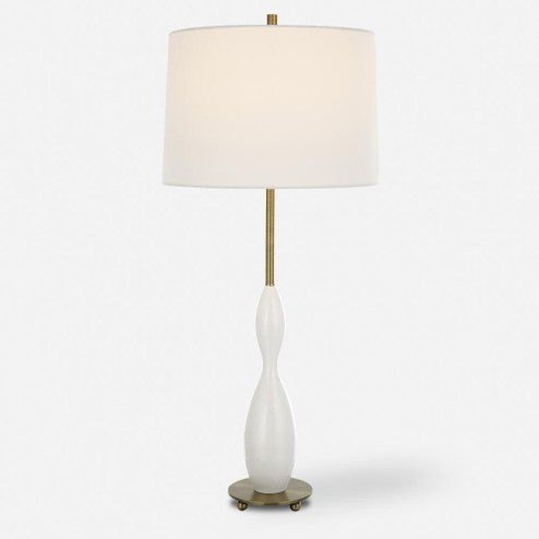 Uttermost Annora Glossy White Table Lamp (85|30235)