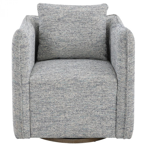 Uttermost Corben Blue Swivel Chair (85|23820)