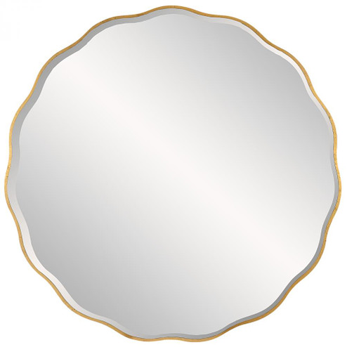 Uttermost Aneta Large Gold Round Mirror (85|09943)