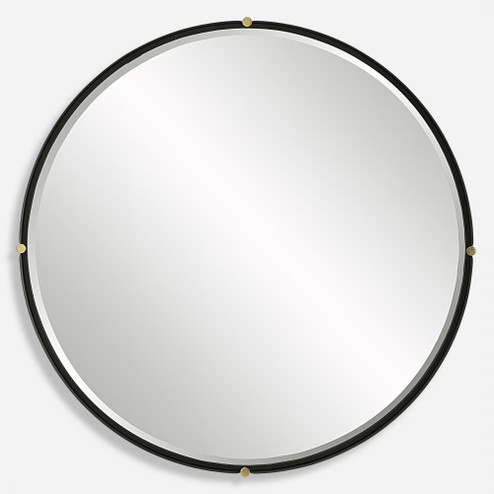 Uttermost Bonded Round Black Mirror (85|09939)