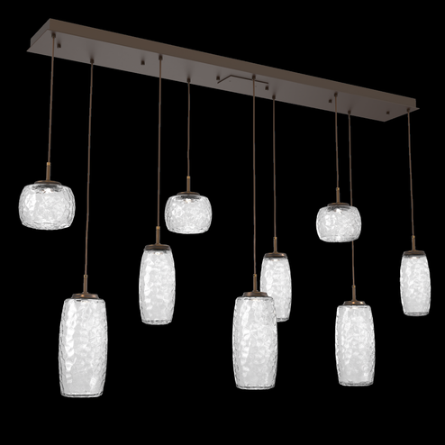 Vessel Linear 9pc Multi-Pendant (1289|PLB0091-09-FB-C-C01-L1)