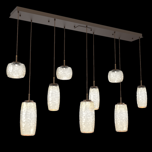 Vessel Linear 9pc Multi-Pendant (1289|PLB0091-09-FB-A-C01-L1)