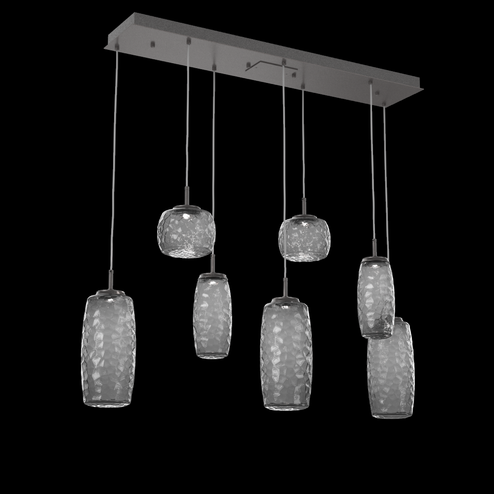Vessel Linear 7pc Multi-Pendant (1289|PLB0091-07-GP-S-C01-L1)