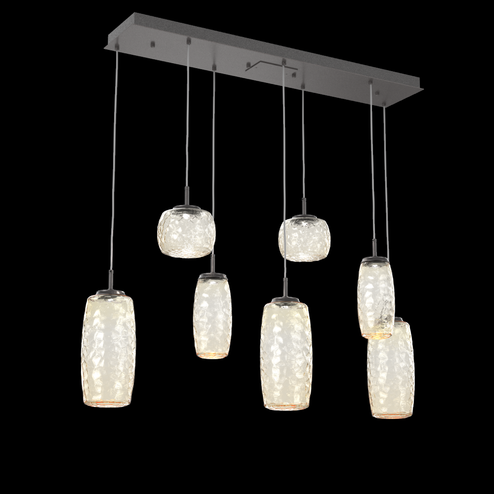 Vessel Linear 7pc Multi-Pendant (1289|PLB0091-07-GP-A-C01-L3)