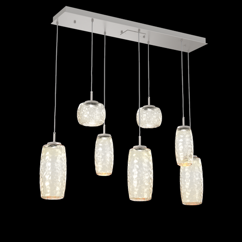 Vessel Linear 7pc Multi-Pendant (1289|PLB0091-07-BS-A-C01-L3)