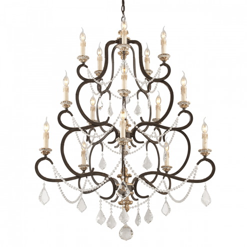 Bordeaux Chandelier (52|F3517-PZ/DG)