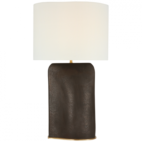 Amantani Extra Large Sculpted Form Table Lamp (279|KW 3684SBM-L)