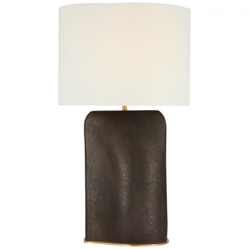 Amantani Extra Large Sculpted Form Table Lamp (279|KW 3684SBM-L)