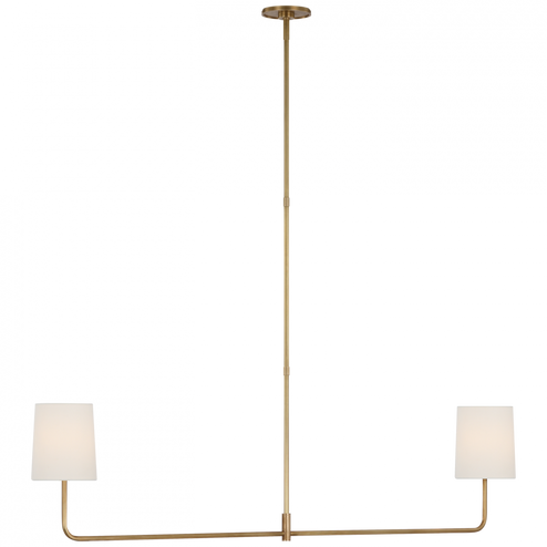 Go Lightly 54'' Two Light Linear Chandelier (279|BBL 5085SB-L)