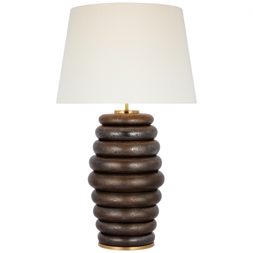 Phoebe Extra Large Stacked Table Lamp (279|KW 3621CBZ-L)