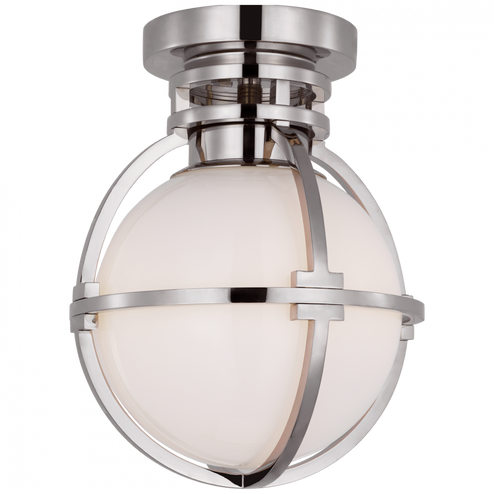 Gracie 7'' Captured Globe Flush Mount (279|CHC 4482PN-WG)
