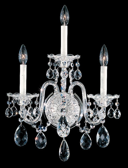 Sterling 3 Light 120V Wall Sconce in Aurelia with Heritage Handcut Crystal (168|2992-211R)
