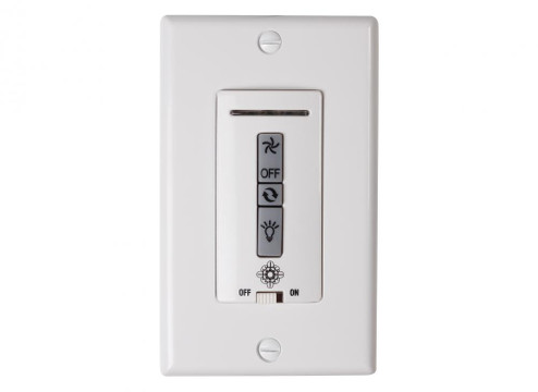 Hardwired remote WALL CONTROL ONLY. Fan reverse, speed, and downlight control. (38|MCRC3RW)