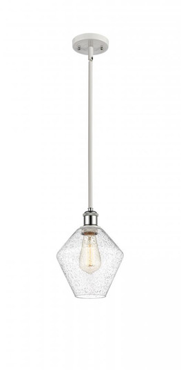 Cindyrella - 1 Light - 8 inch - White Polished Chrome - Mini Pendant (3442|516-1S-WPC-G654-8)