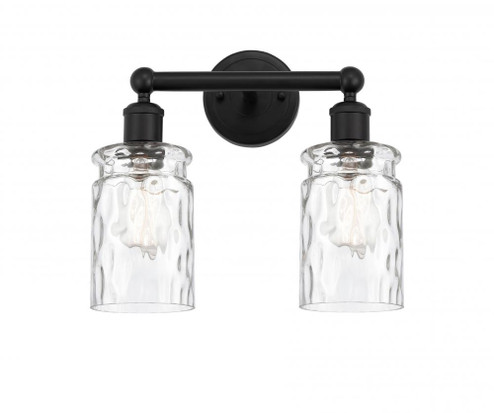 Candor - 2 Light - 14 inch - Matte Black - Bath Vanity Light (3442|616-2W-BK-G352)