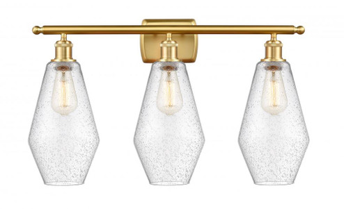 Cindyrella - 3 Light - 27 inch - Satin Gold - Bath Vanity Light (3442|516-3W-SG-G654-7)