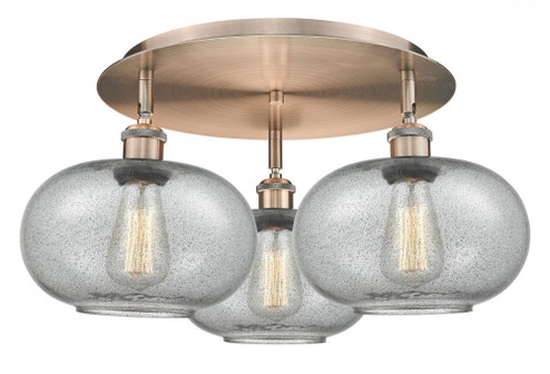 Gorham - 3 Light - 21 inch - Antique Copper - Semi-Flush Mount (3442|516-3C-AC-G247)