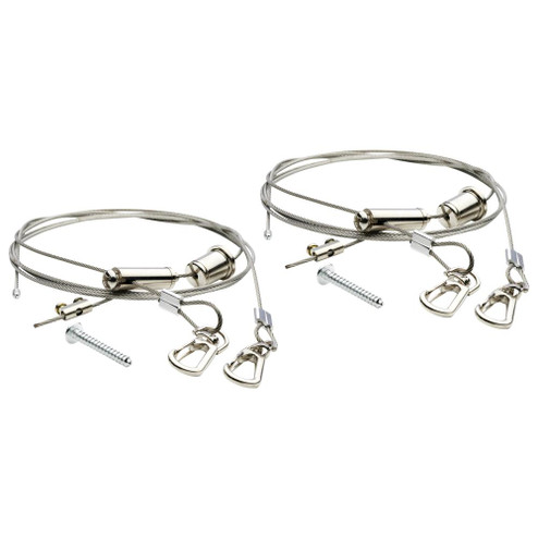 Suspension Kit for 2 Foot and 4 Foot Strip Light Fixtures; 5 Foot Length (81|65/1073)