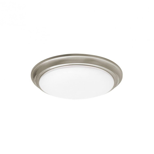 Baron 12'' Flush Mount LED 17W 120V SN (1|BRNF12LAJD1SN)