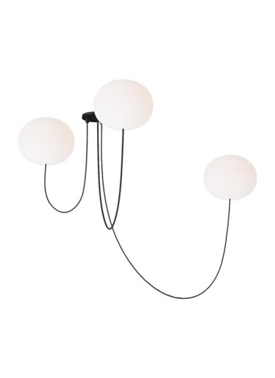 Helium Large 3 Light Chandelier (7355|PBCH36727OPB)