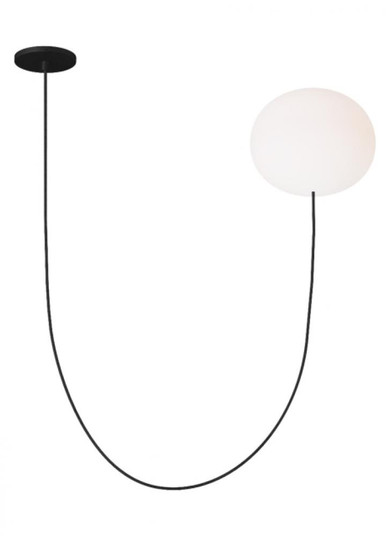 Helium Large 1 Light Chandelier (7355|PBCH36527OPB)