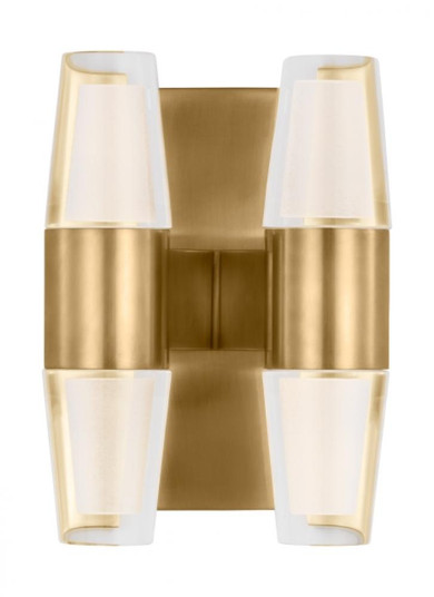 Lassell Double Short Sconce (7355|SLWS31427NB)