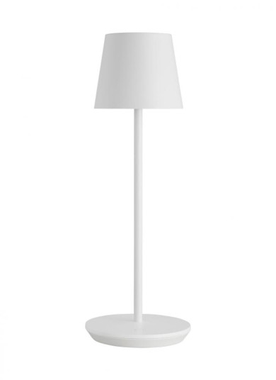 Nevis Accent Rechargeable Table Lamp (7355|SLTB25827W)