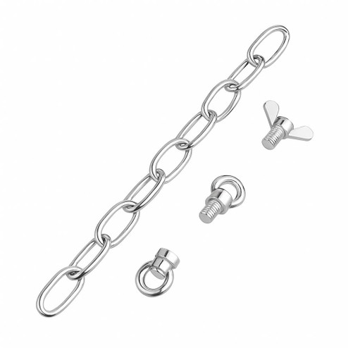 Chain Conversion Kit - 12 inch - Polished Chrome (3442|CK-1-PC)