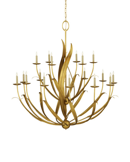Menefee Large Gold Chandelier (92|9000-1107)