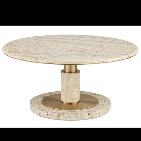 Miles Travertine Cocktail Table (92|4000-0184)