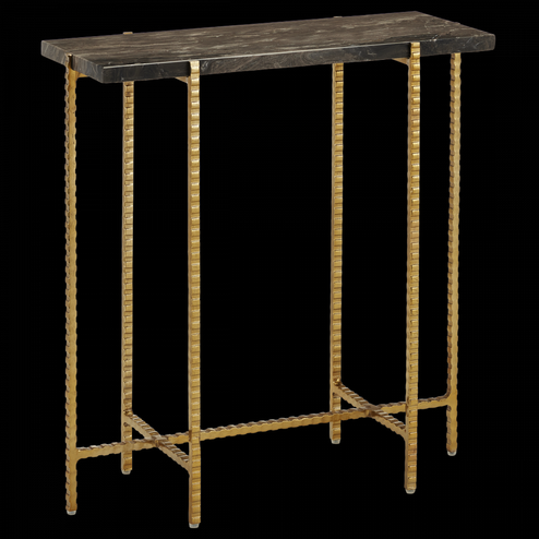 Flying Gold Marble Side Table (92|4000-0172)